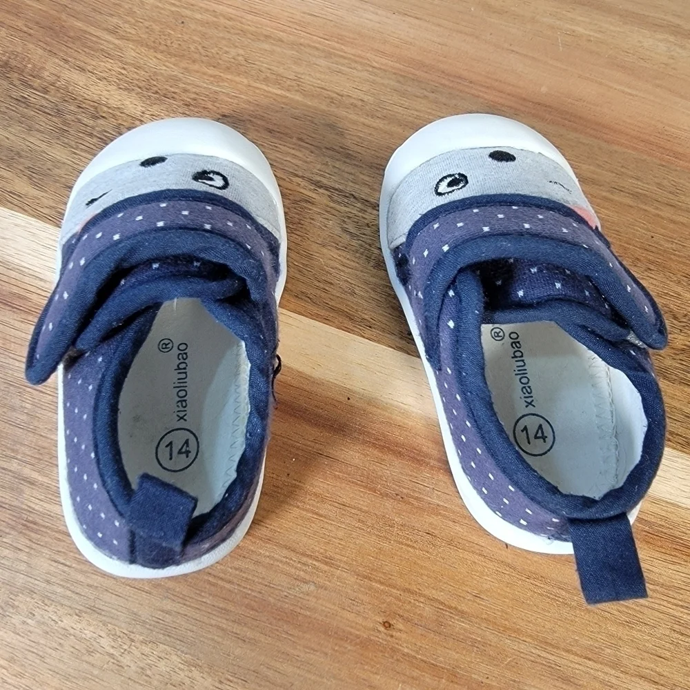 Xiaoliubao Animals Sneakers Pre / First Walkers Rubber Sole 14 months